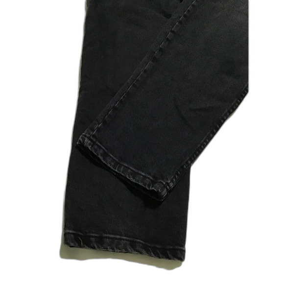 Zara Black High Rise Jeans Size 8, Cotton Blend 27" Inseam - Picture 4 of 7